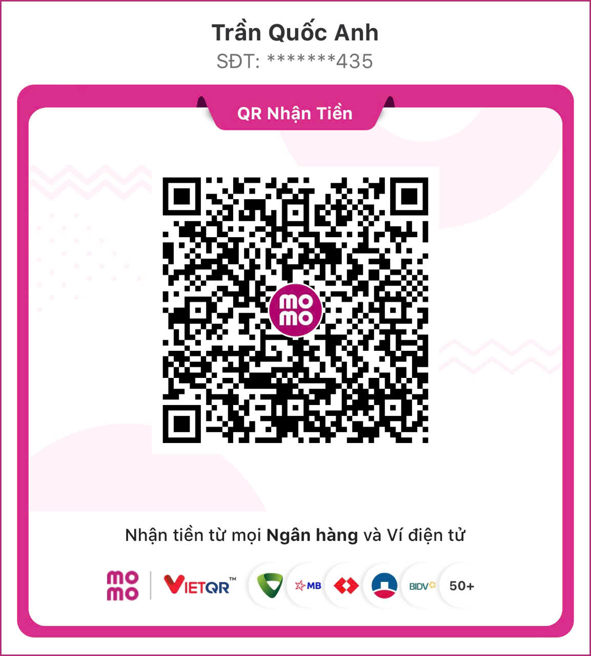 QR Code MoMo